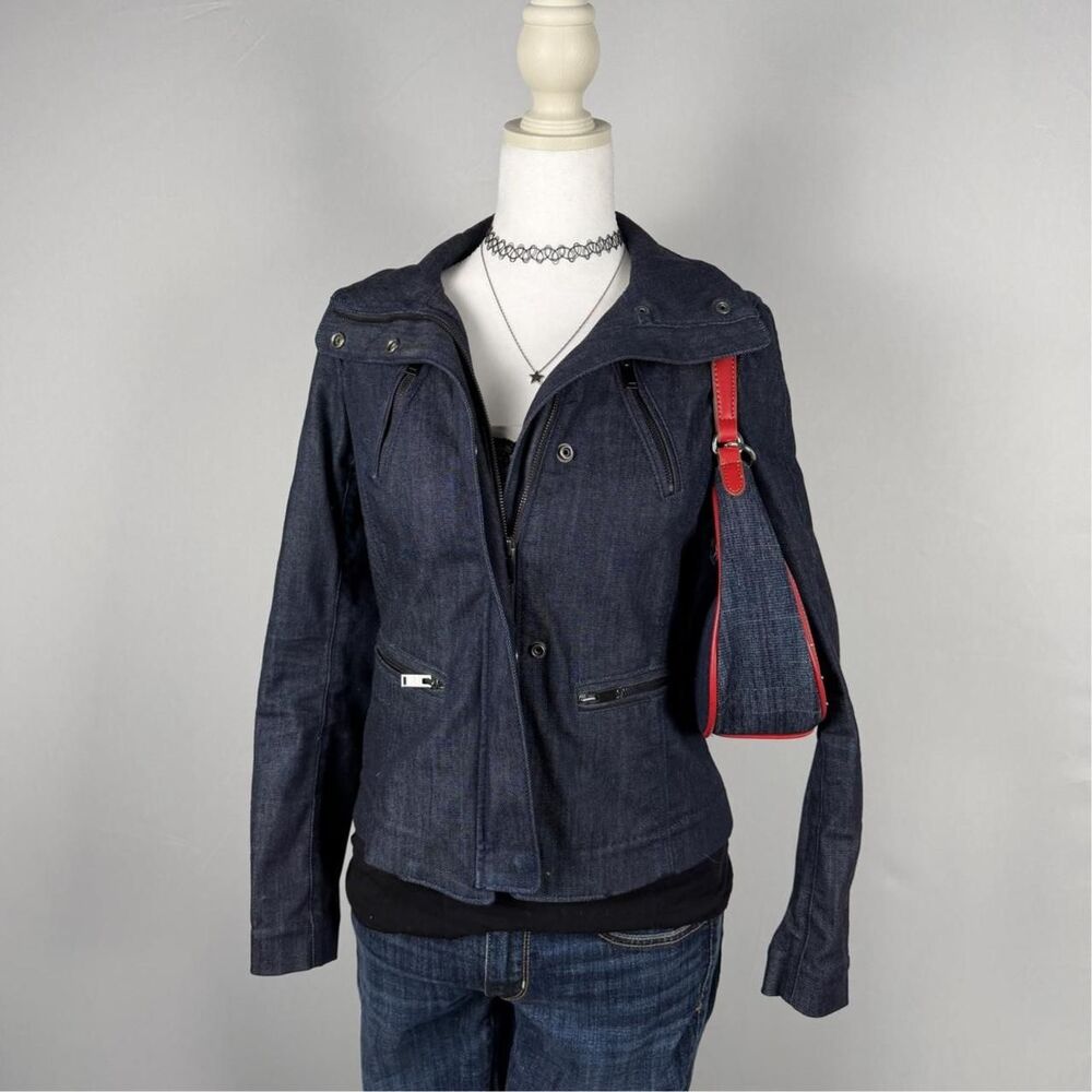Ann-taylor Women's Navy and Blue Jacket